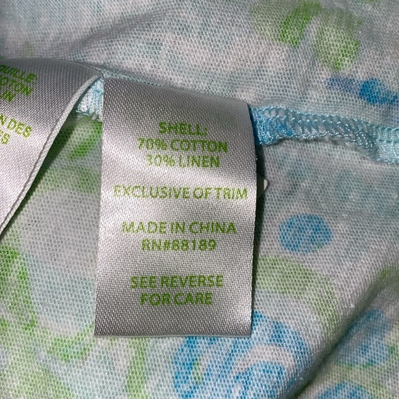 Lilly Pulitzer Short Sleeve Mini Dress - Picture 4 of 5